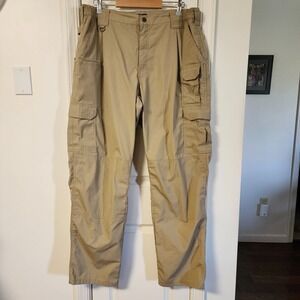 5.11 Tactical‎ Cargo Pants Mens 38x34 Beige Work Utility Outdoor Hiking Pants